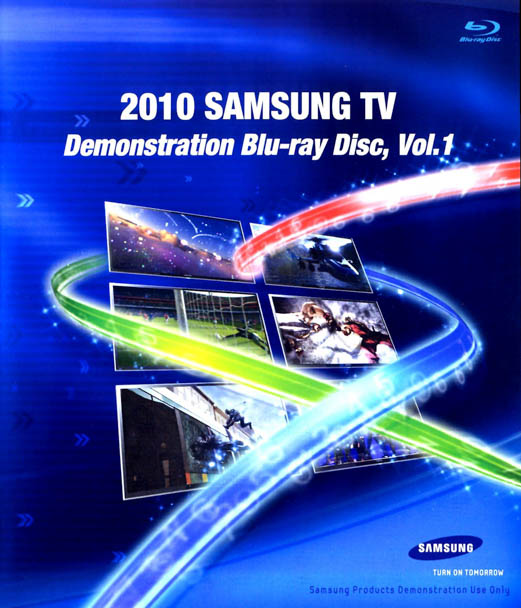 F145 - 2010 Samsung TV Demonstration Blu-ray Disc Vol.1 3D 50G